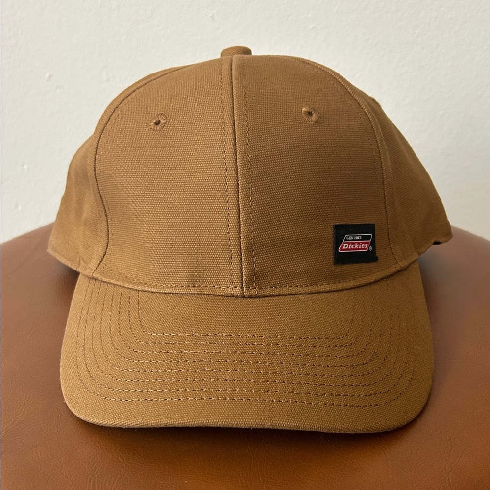 Dickies Caramel Brown Canvas Baseball Cap